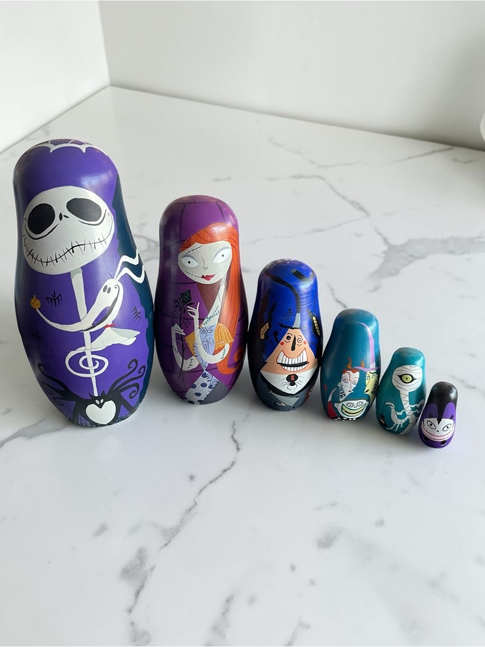 Walt Disney Gallery Nightmare
Before Christmas Nesting Dolls Ltd
Ed 2500